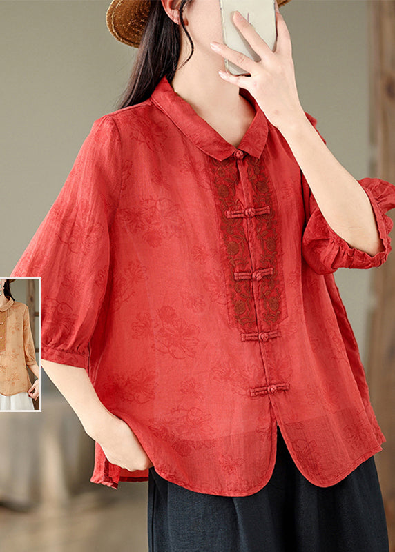 A Vintage Style Shirt with Delicate Timeless Details