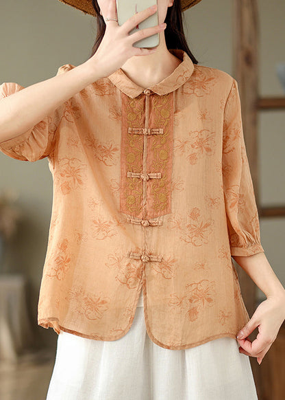 A Vintage Style Shirt with Delicate Timeless Details