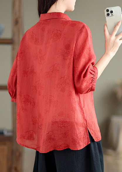 A Vintage Style Shirt with Delicate Timeless Details