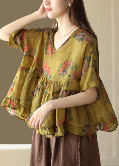 A Vintage Style Blouse with Delicate Timeless Details
