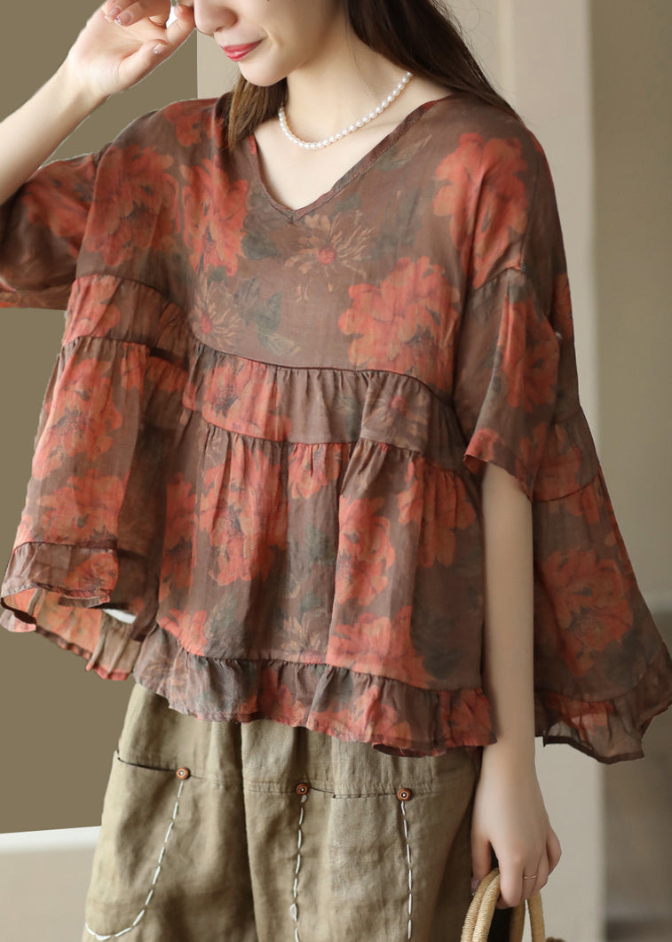 A Vintage Style Blouse with Delicate Timeless Details