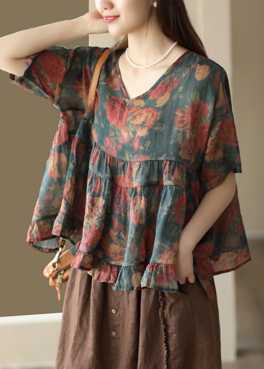 A Vintage Style Blouse with Delicate Timeless Details