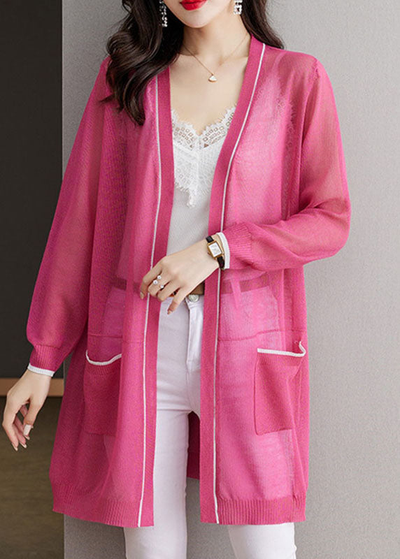 Well Tailored Cardigan with a Graceful Silhouette