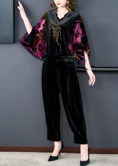 A Vintage Style Pants with Delicate Timeless Details