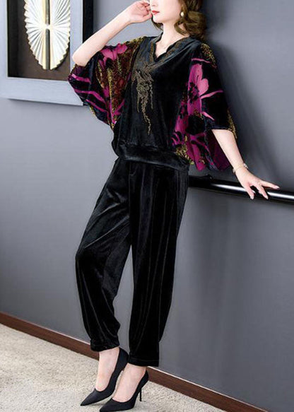 A Vintage Style Pants with Delicate Timeless Details