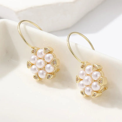 Delikat håndværks Perle Ørering