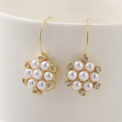 Delikat håndværks Perle Ørering