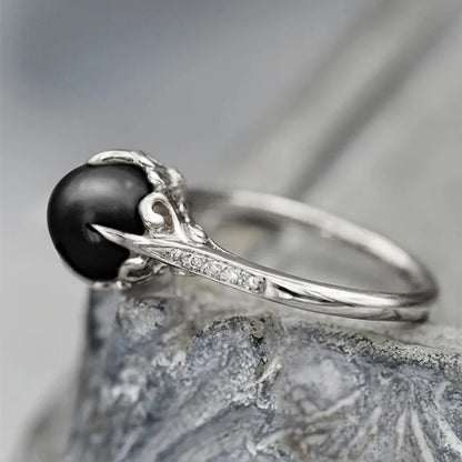 Smuk Perle Ring med unik stil