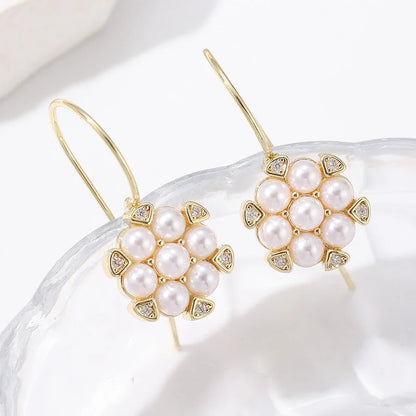 Delikat håndværks Perle Ørering