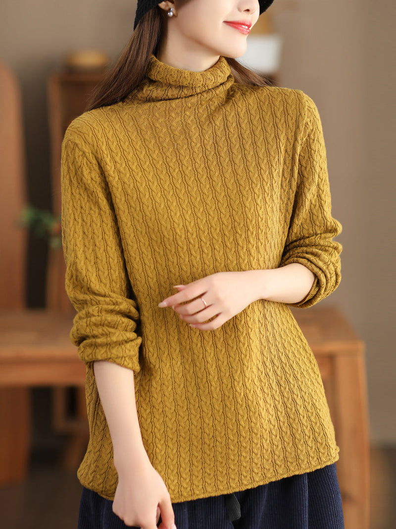 Beautifully Finished Sweater in a Timeless Design