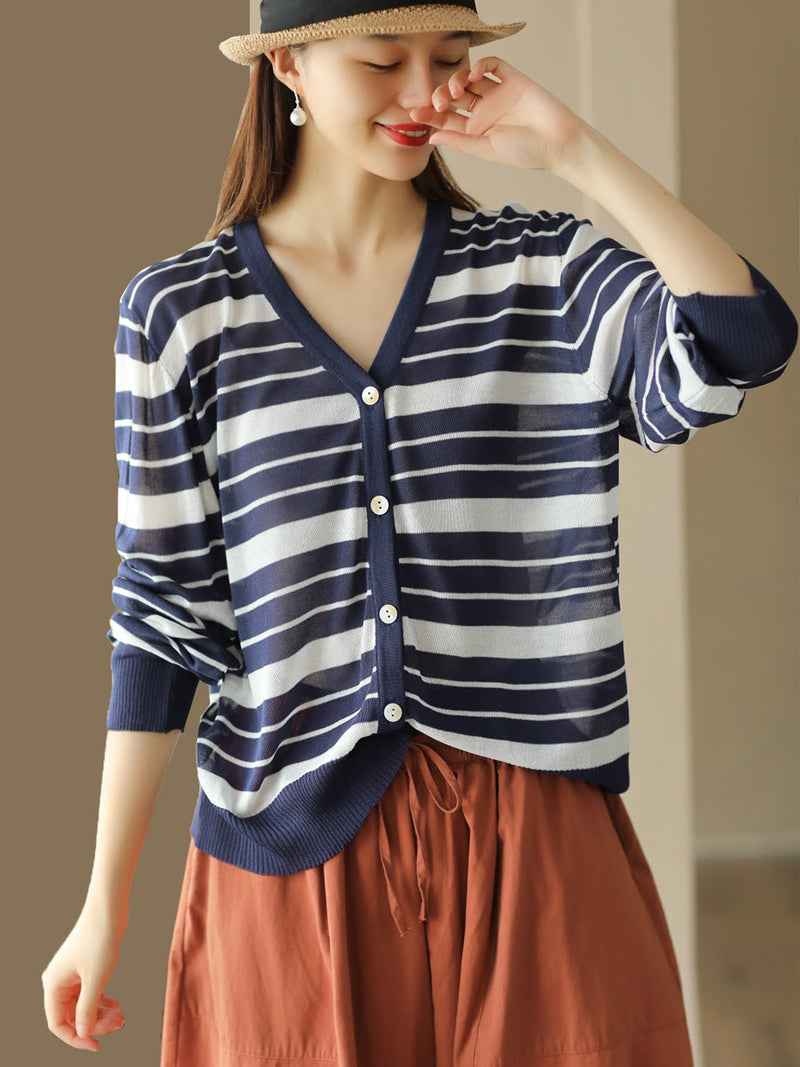 Classic Vintage Cardigan with a Flattering Fit