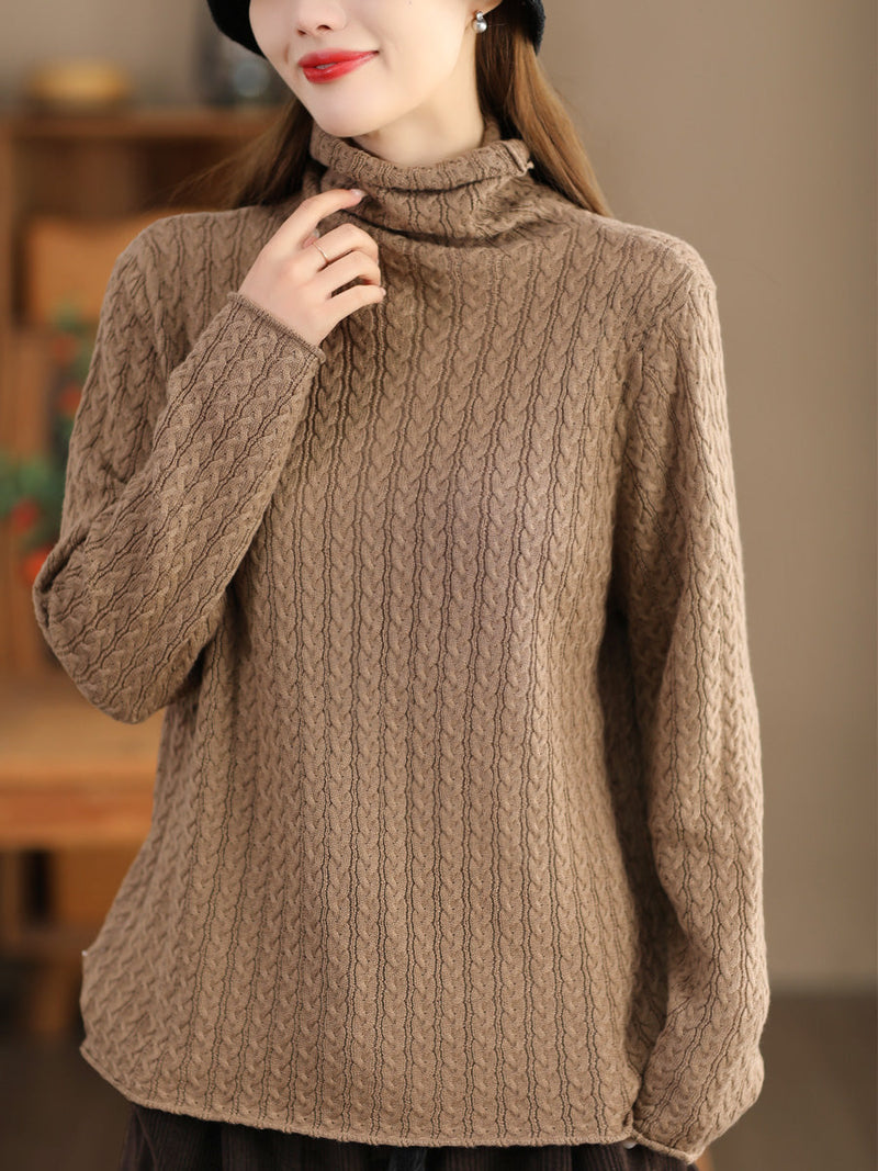 Beautifully Finished Sweater in a Timeless Design