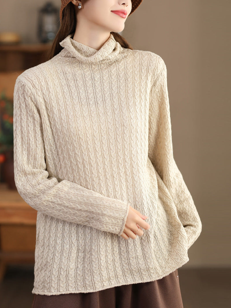 Beautifully Finished Sweater in a Timeless Design