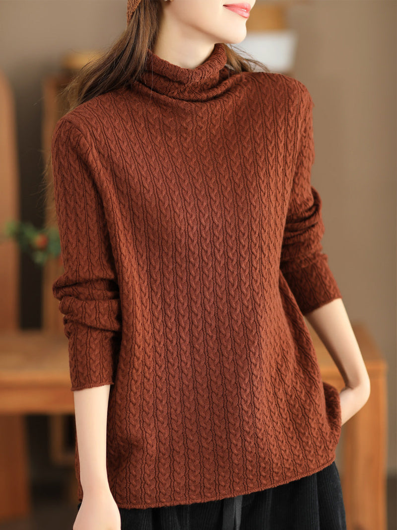 Beautifully Finished Sweater in a Timeless Design