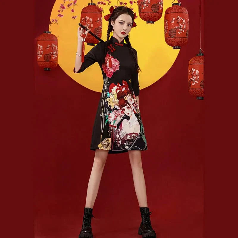 Well Tailored Dress with a Graceful Silhouette