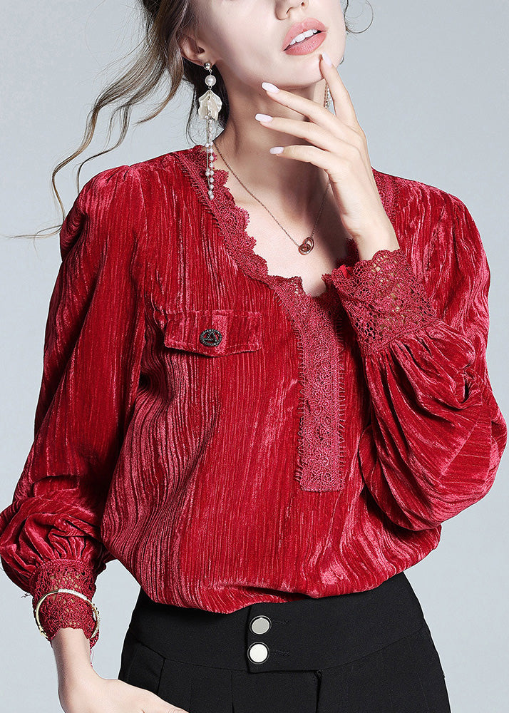 A Vintage Style Top with Delicate Timeless Details
