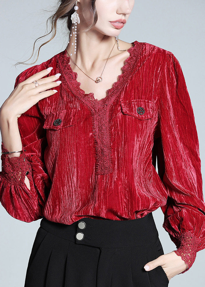 A Vintage Style Top with Delicate Timeless Details