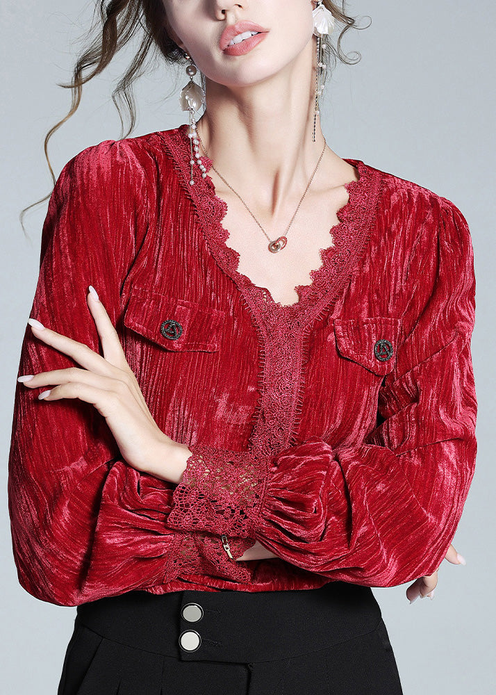 A Vintage Style Top with Delicate Timeless Details