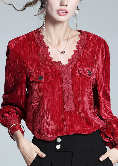 A Vintage Style Top with Delicate Timeless Details