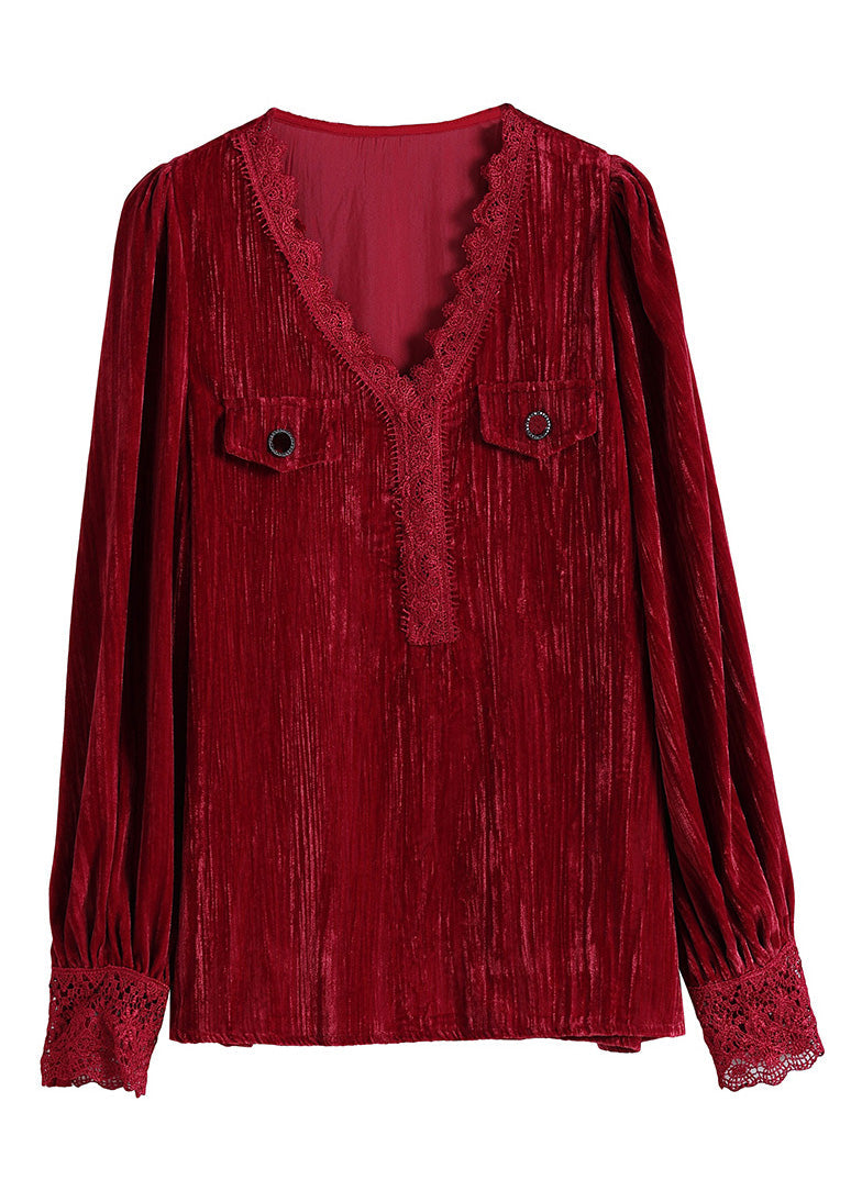 A Vintage Style Top with Delicate Timeless Details