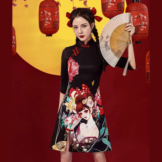 Well Tailored Dress with a Graceful Silhouette