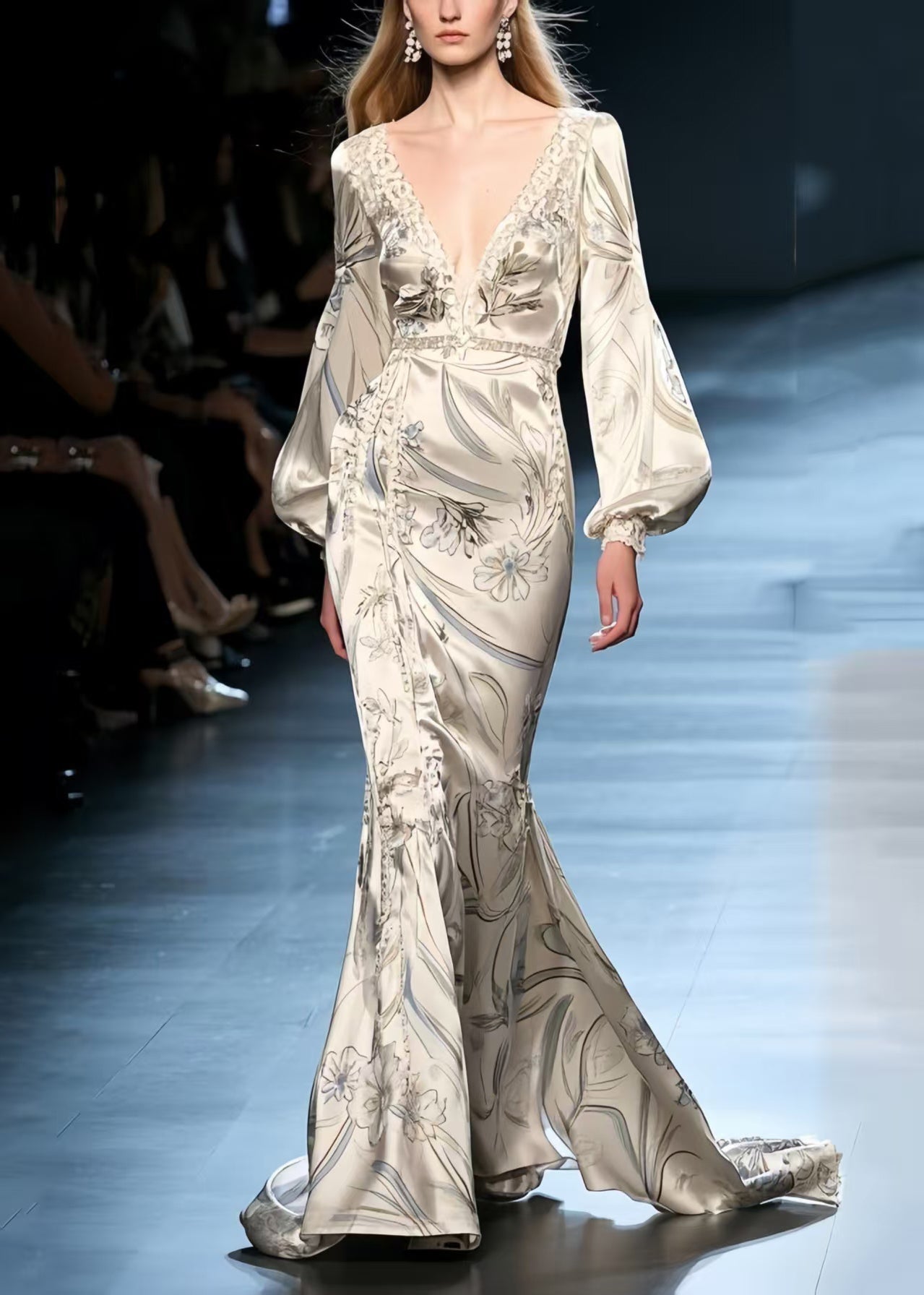 A Vintage Style Dress with Delicate Timeless Details