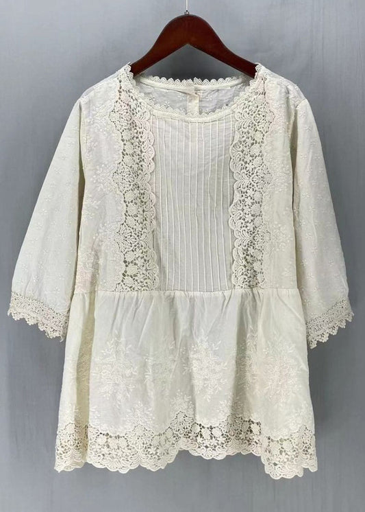 A Vintage Style Shirt with Delicate Timeless Details
