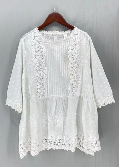 A Vintage Style Shirt with Delicate Timeless Details