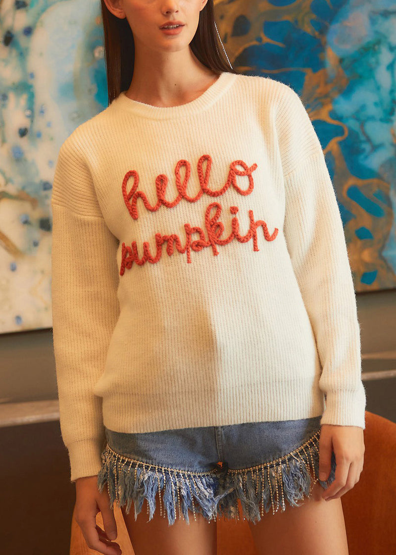 Vintage Inspired Sweater with a Contemporary Edge
