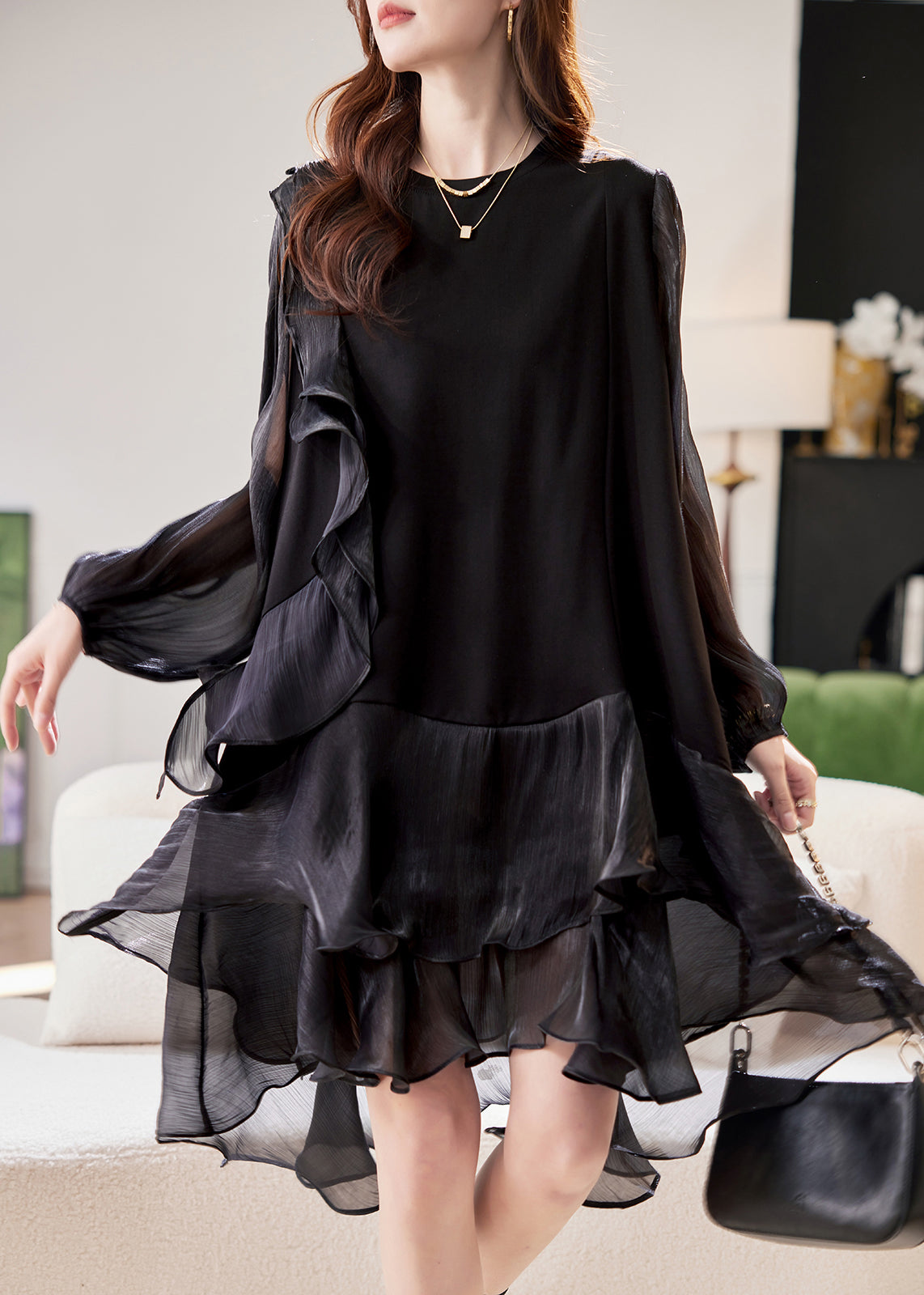 A Vintage Style Dress with Delicate Timeless Details