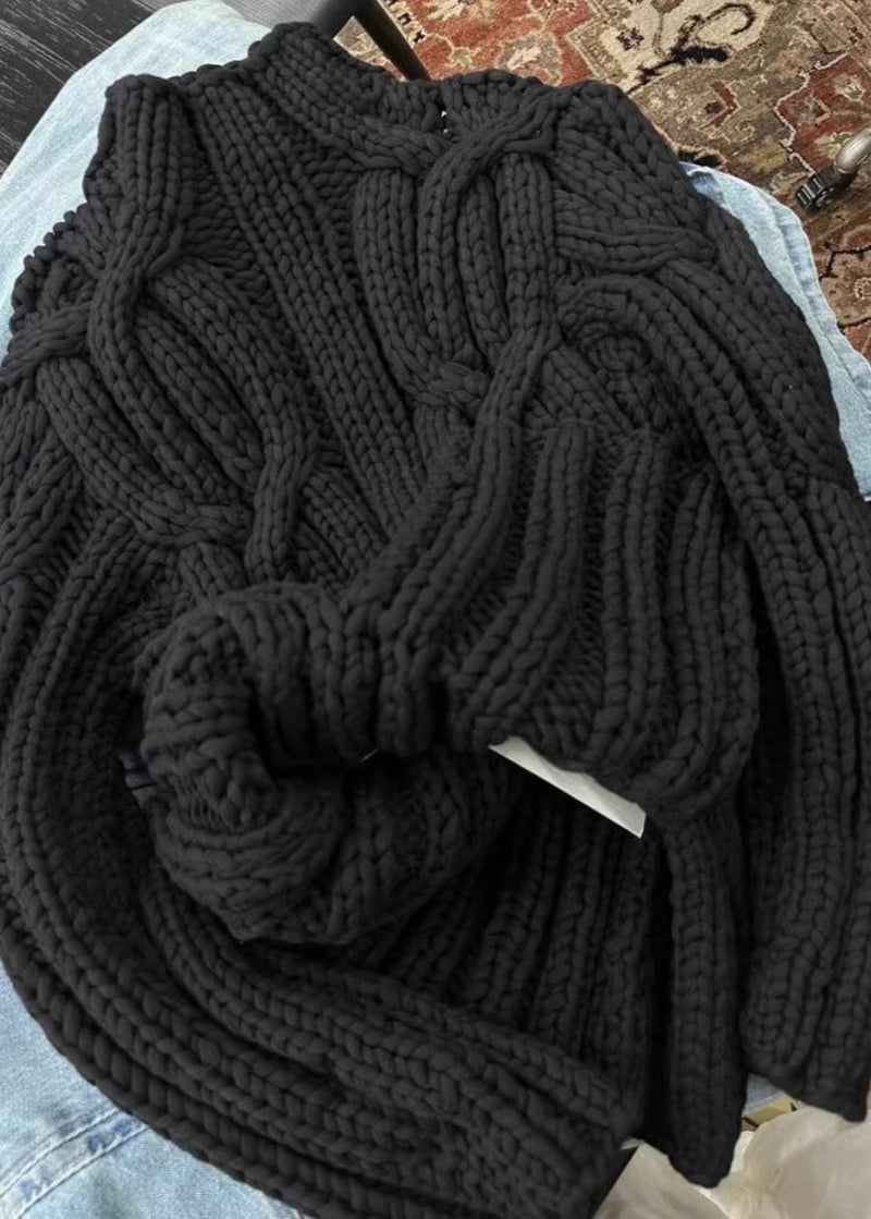 A Vintage Style Sweater with Delicate Timeless Details