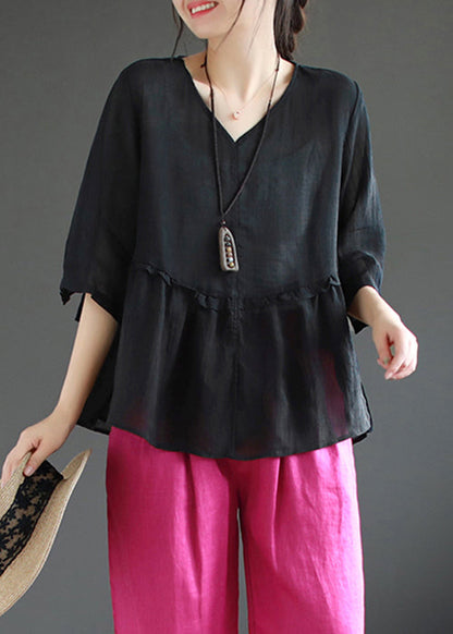 Classic Vintage Blouse with a Flattering Fit