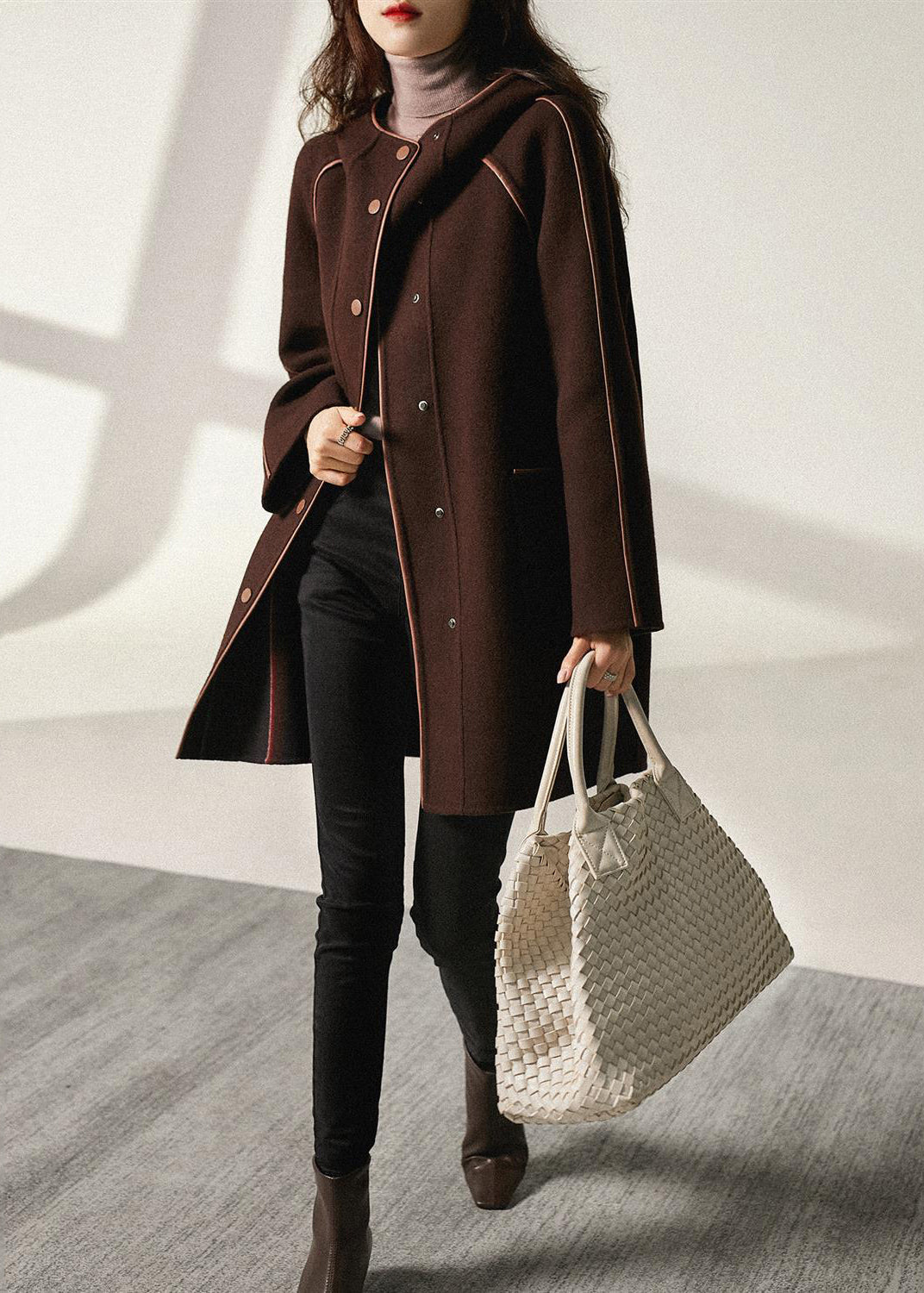 Classic Vintage Coat with a Flattering Fit