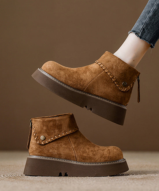 Classic Orthopedic Boots with Timeless Style