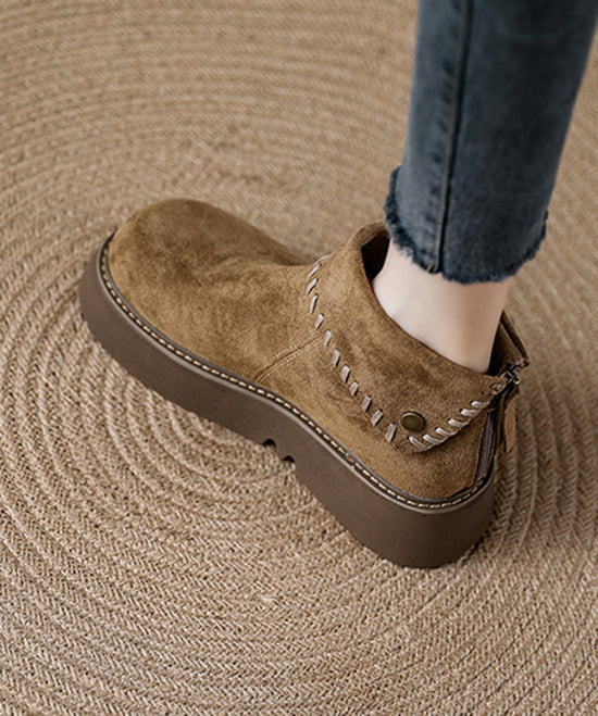 Classic Orthopedic Boots with Timeless Style