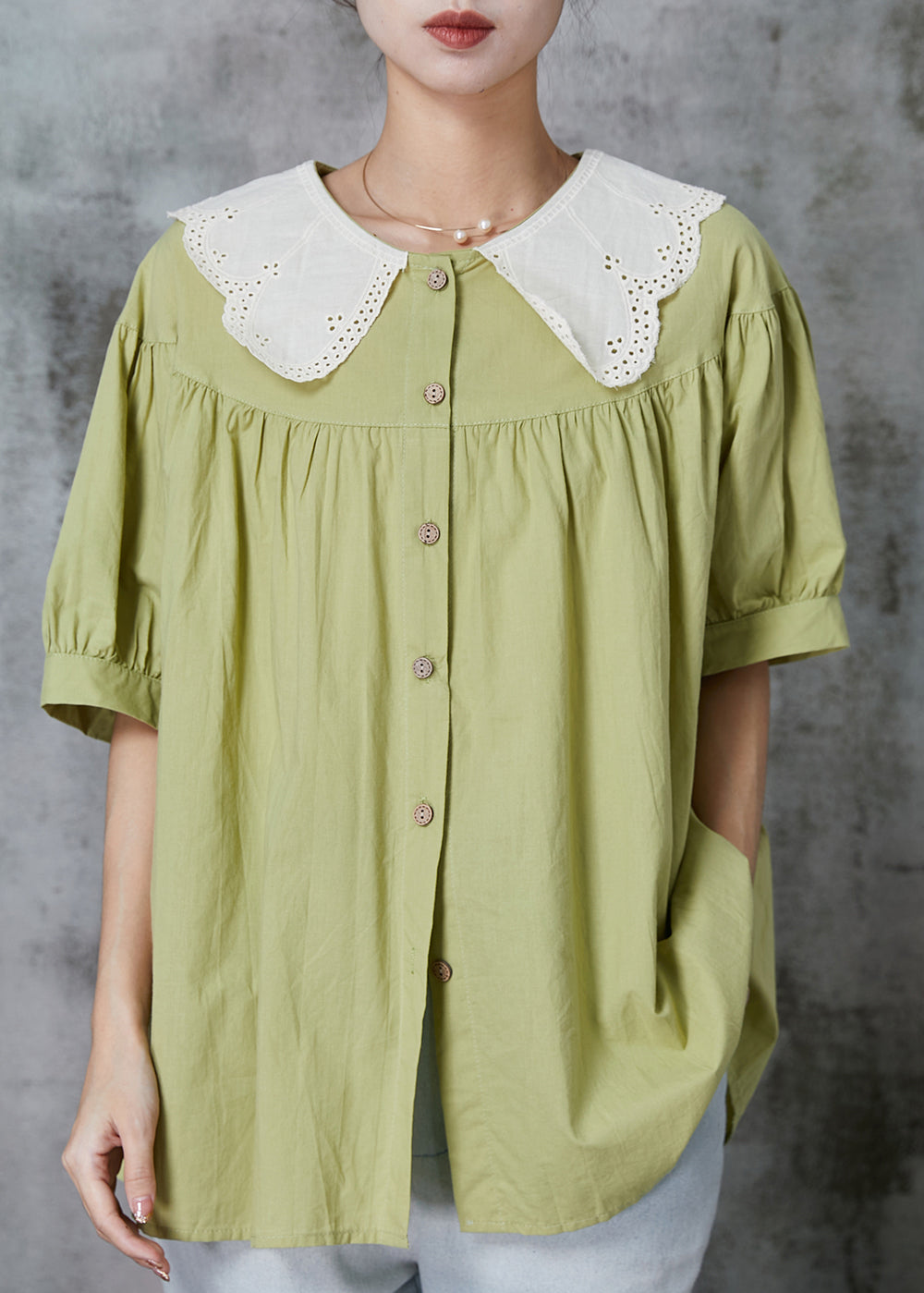 Vintage Inspired Blouse with a Contemporary Edge