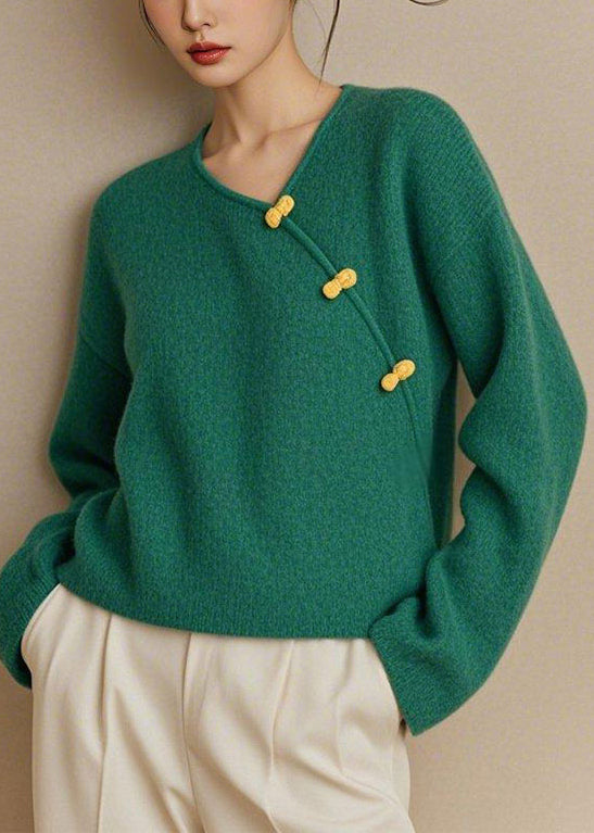 A Vintage Style Sweater with Delicate Timeless Details