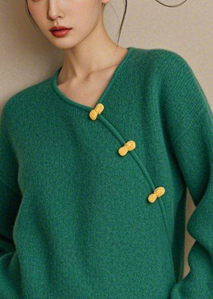 A Vintage Style Sweater with Delicate Timeless Details