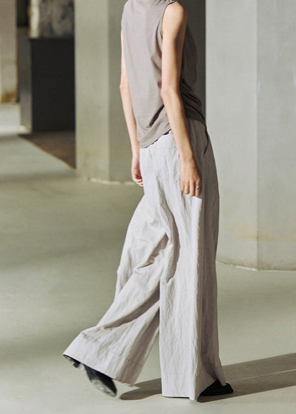 A Vintage Style Pants with Delicate Timeless Details