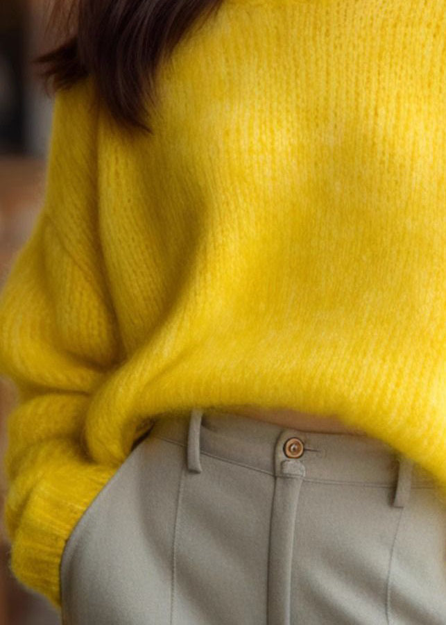 Vintage Inspired Sweater with a Contemporary Edge