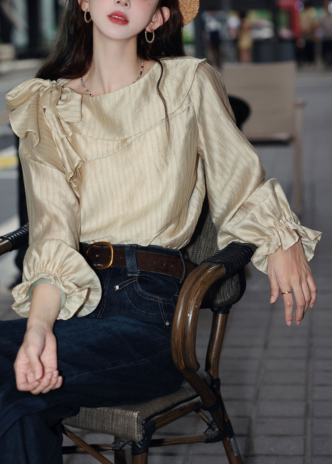 Vintage Inspired Blouse with a Contemporary Edge