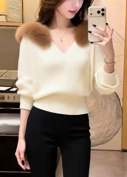 Beautifully Finished Sweater in a Timeless Design