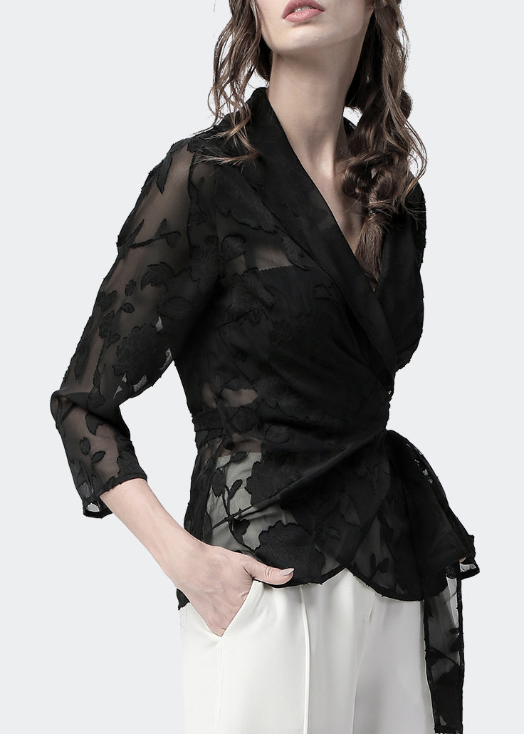 Vintage Inspired Blouse with a Contemporary Edge