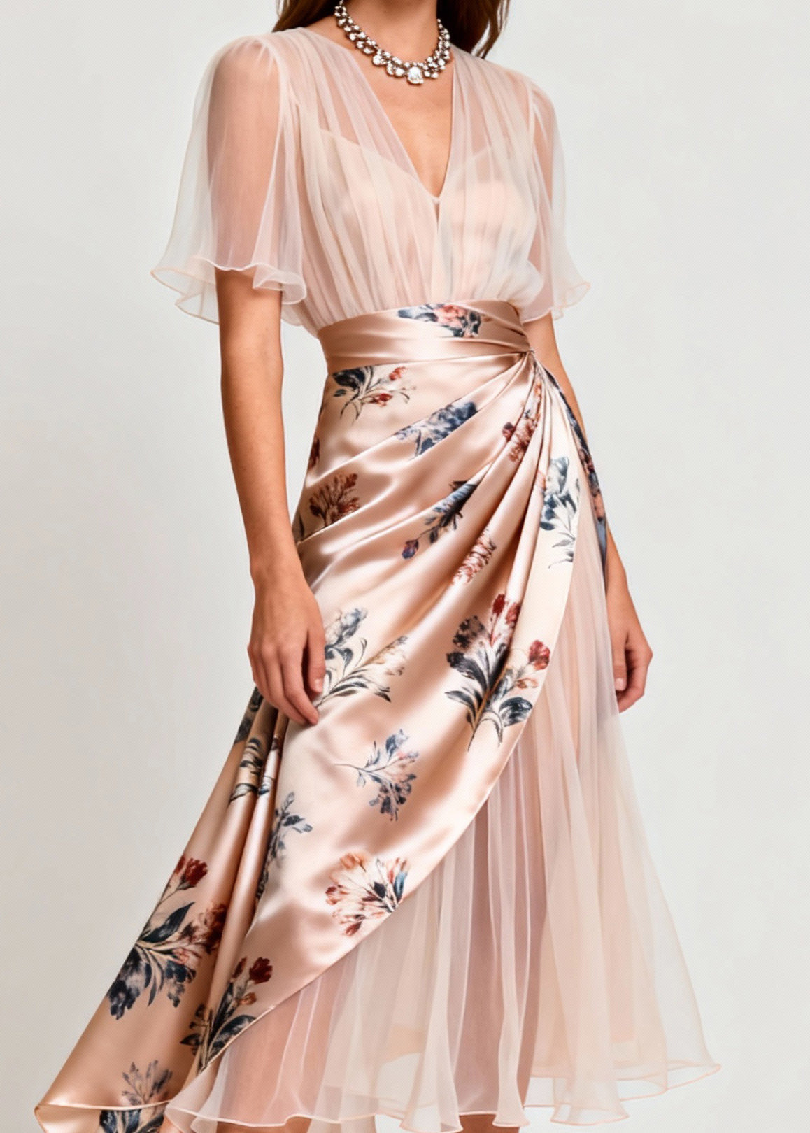 A Vintage Style Dress with Delicate Timeless Details