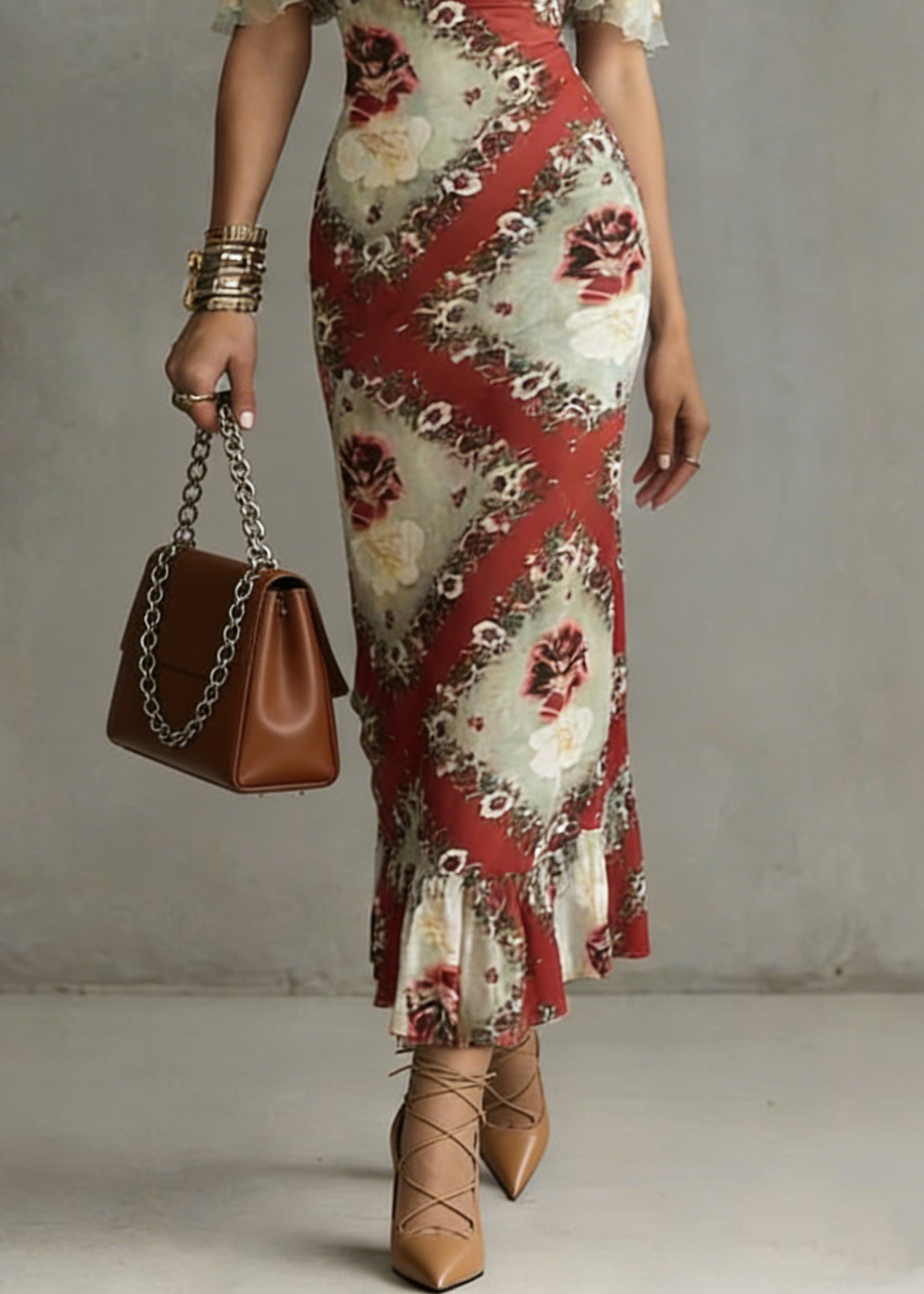 Classic Vintage Dress with a Flattering Fit