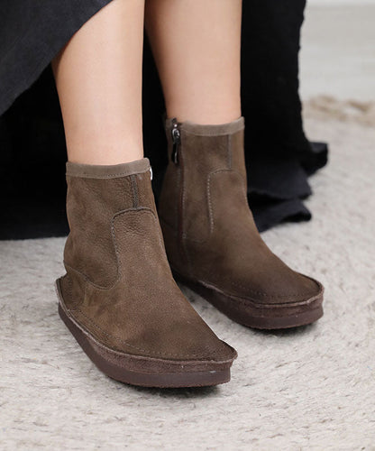 Vintage Inspired Orthopedic Boots