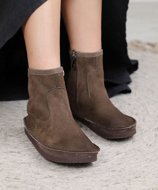Vintage Inspired Orthopedic Boots