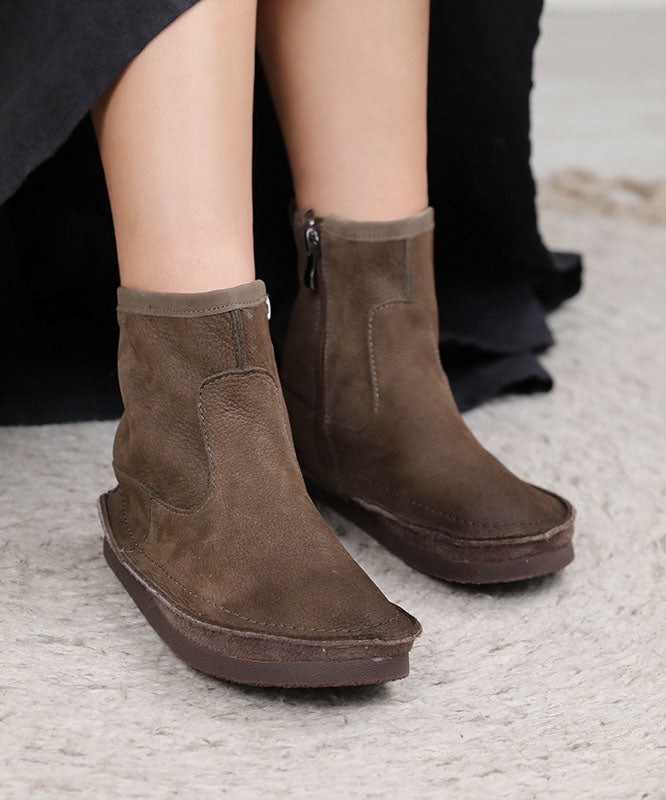 Vintage Inspired Orthopedic Boots