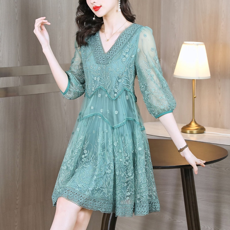 Vintage Inspired Dress with a Contemporary Edge
