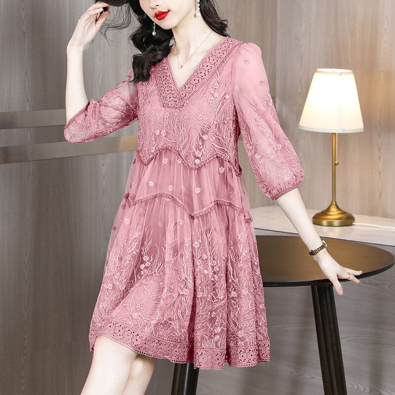Vintage Inspired Dress with a Contemporary Edge